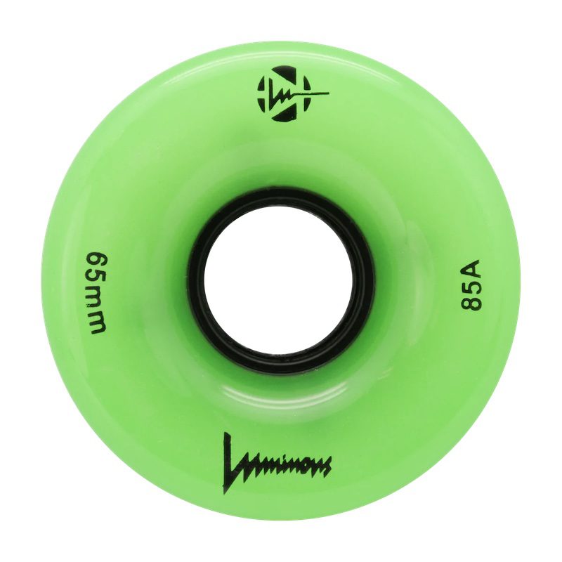 Luminous Longboard Freestyle LED Wheels 65mm