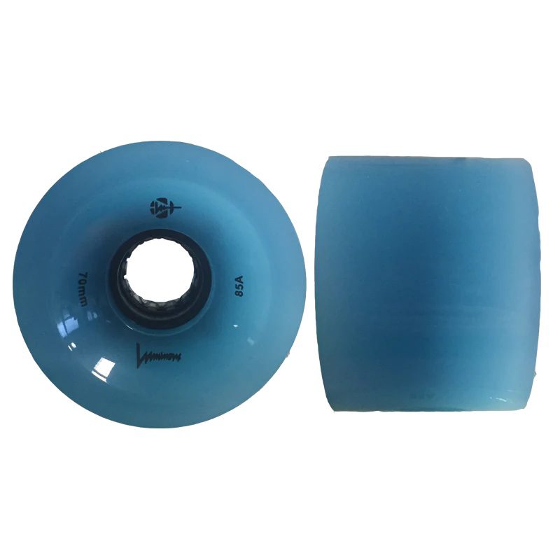 Luminous Longboard LED Wheels 70mm