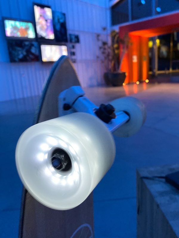 Luminous Longboard LED Wheels 70mm
