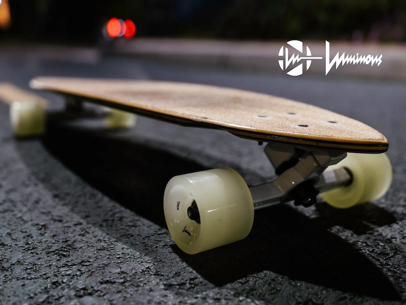 Luminous Longboard LED Wheels 70mm