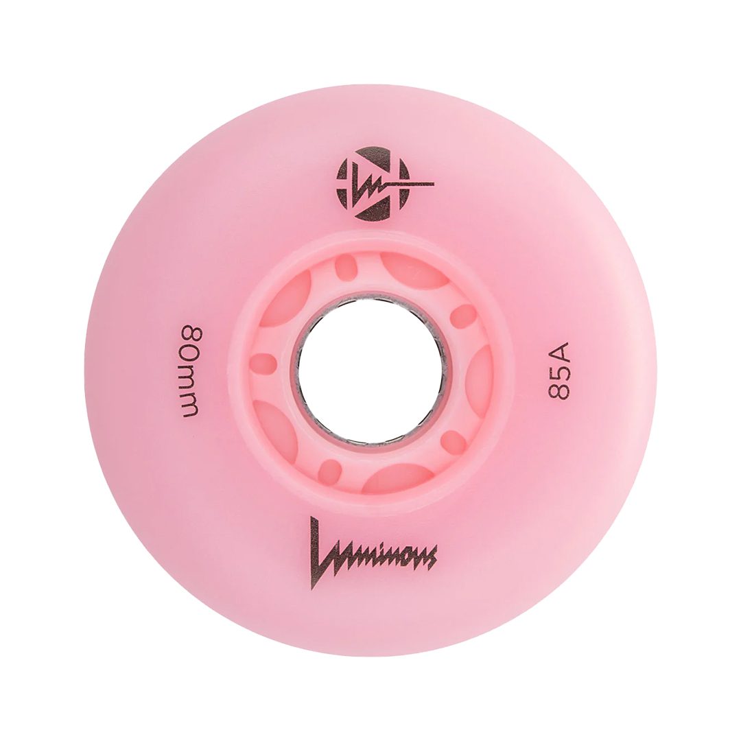 Luminous Inline LED Wheels 80mm