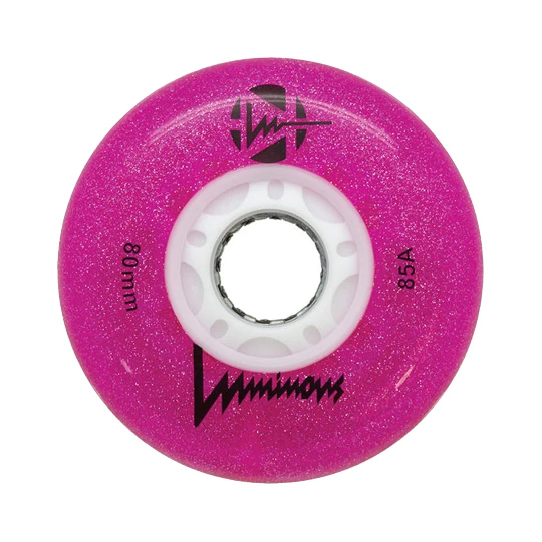 Luminous Inline LED Wheels 80mm