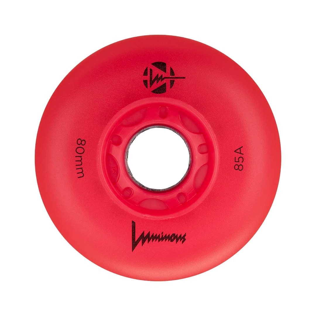 Luminous Inline LED Wheels 80mm