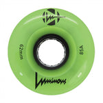 Luminous QUAD LED Wheels 62mm 85A