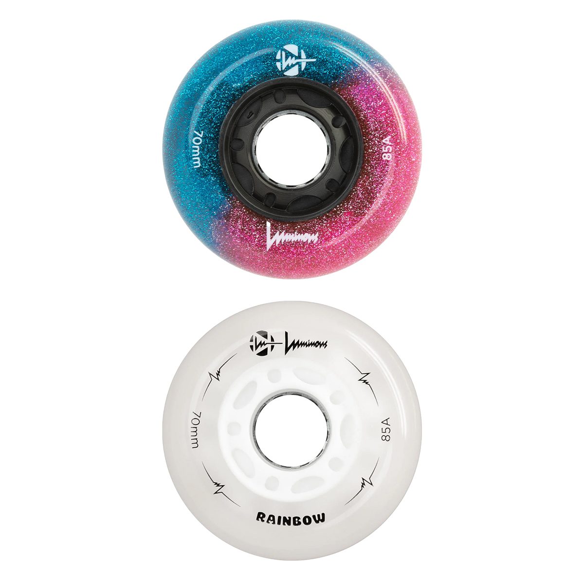 Pimpstar Led Wheel Rims Luminous Inline LED Wheels 70mm - ROLLER SKATE USA