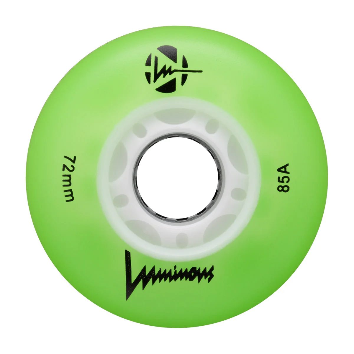 Luminous Inline LED Wheels 72mm