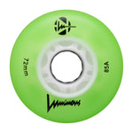 Luminous Inline LED Wheels 72mm