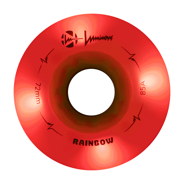 Luminous Inline LED Wheels 72mm