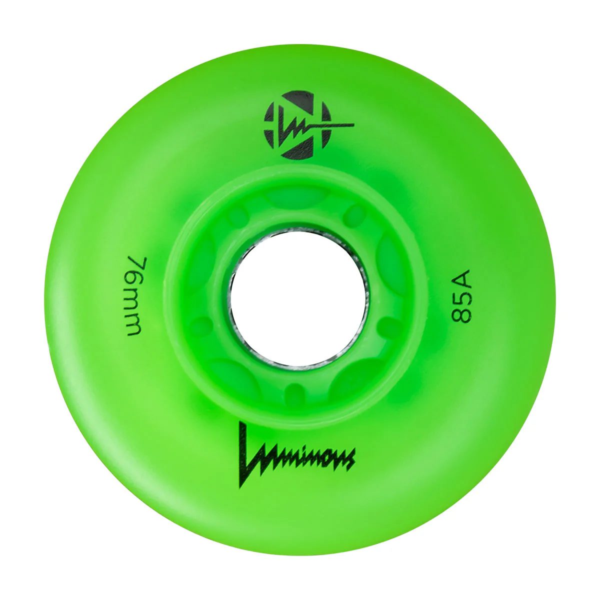 Luminous Inline LED Wheels 76mm