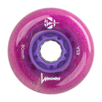 Luminous Inline LED Wheels 80mm