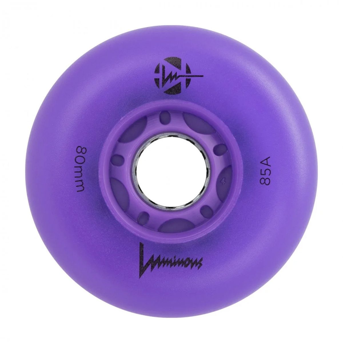 Luminous Inline LED Wheels 80mm