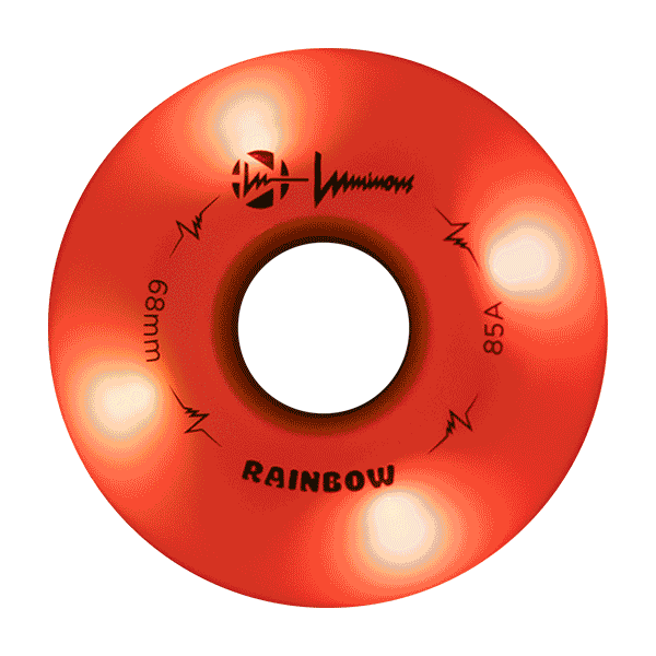 Luminous Inline LED Wheels 68mm