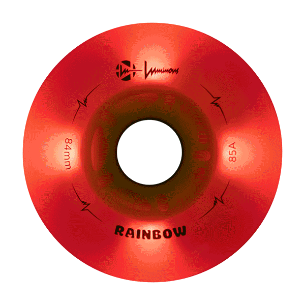 Luminous Inline LED Wheels 84mm