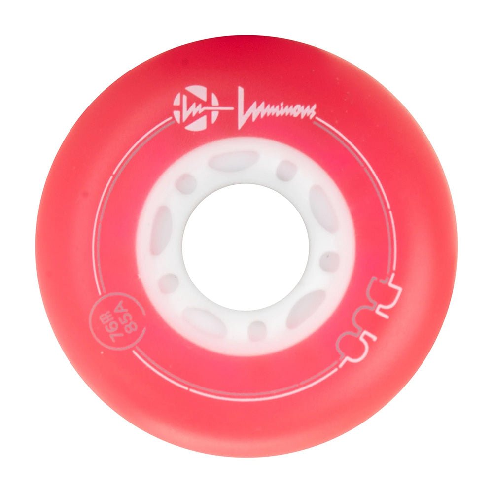 Luminous LED Inline Wheels DUO - ROLLER SKATE USA