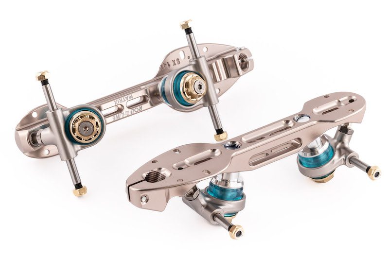 Roll-Line Matrix Steel Roller Skate Plate