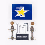 Roll-Line Matrix Steel Roller Skate Plate