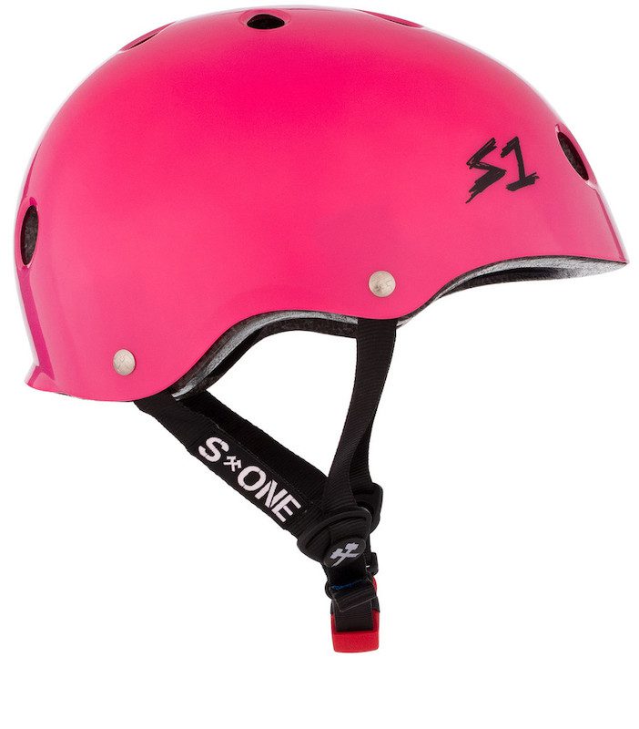 S1 Mini Lifer Helmet Hot Pink Gloss