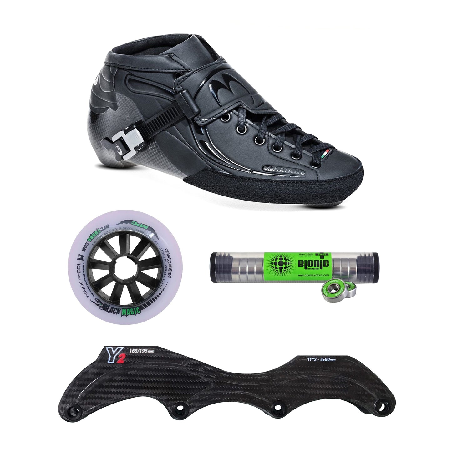 Mariani Dogma, EO Carbon and MPC Inline Skate