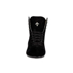 Moxi Black Jack Leopard Lining Roller Boot