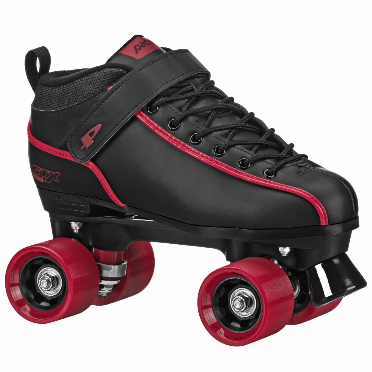 Pacer GTX 500 Black/Red Roller Skate - ROLLER SKATE USA