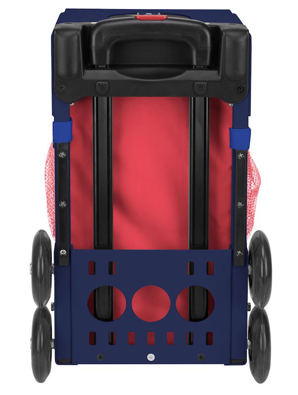 Zuca Paisley in Red Sport Bag