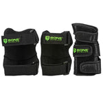 Skate Protective Gear Roller Derby Cruiser 3000 Youth Tri pack Black/Green