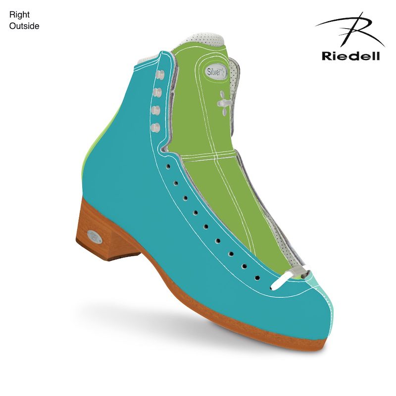 Riedell 875 Silver Star Ice Skate Boots
