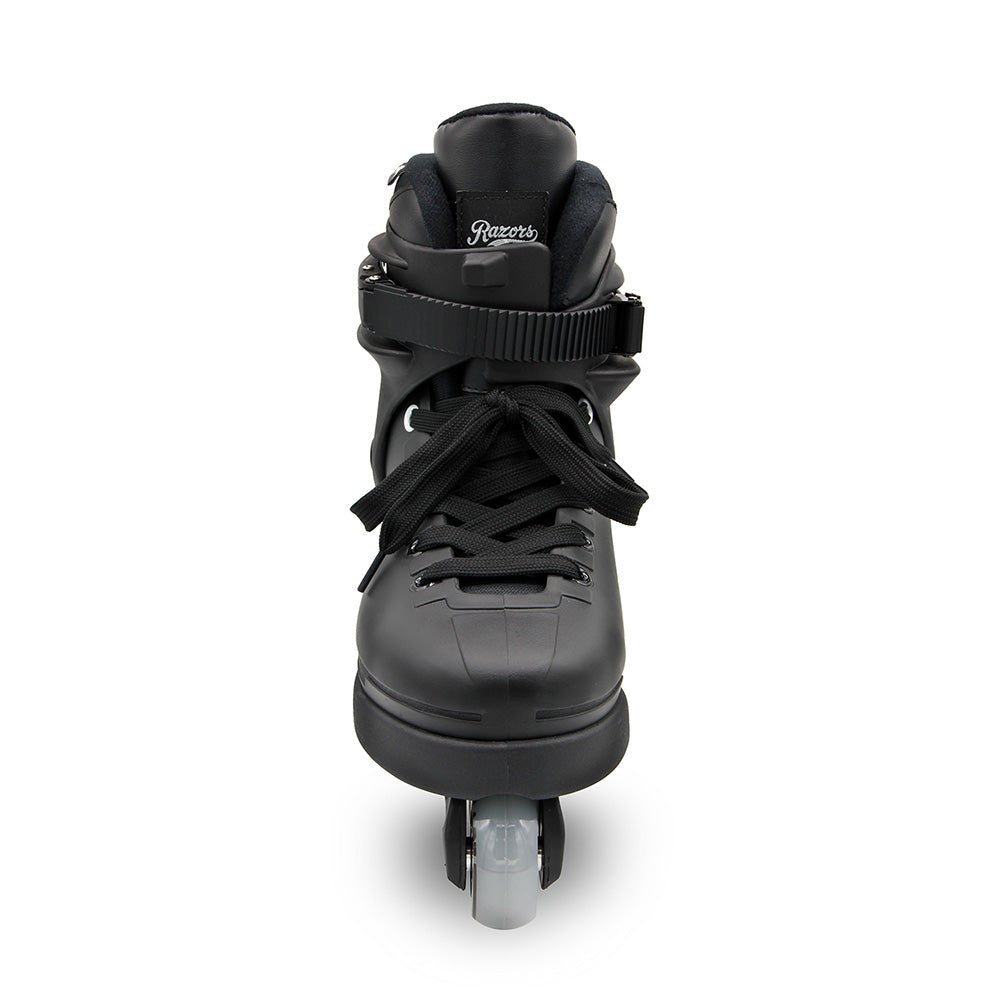Razors Cult Level One Black Aggressive Skates - ROLLER SKATE USA