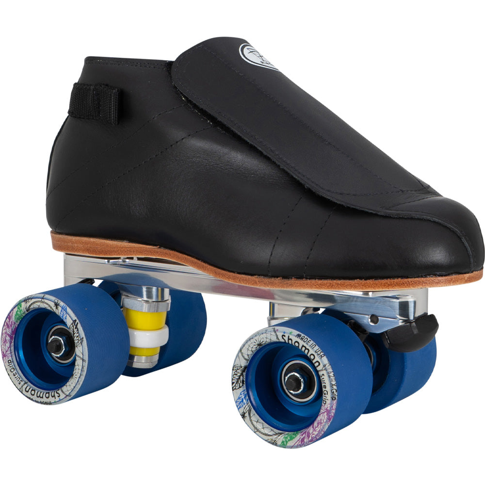 Riedell 395 PowerTrac Shaman Jam Roller Skate With Jam Plugs
