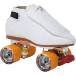 Riedell PowerTrac Cannibal Jam Roller Skate With 395 White Boot - ROLLER SKATE USA