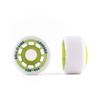 Roll-line Leopard 57MM 99A Artistic Roller Skate Wheels