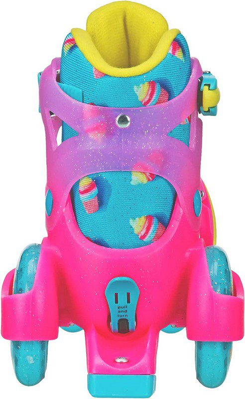 Roller Derby FUN ROLL Jr. Girl's Adjustable Roller Skates - Ice Cream