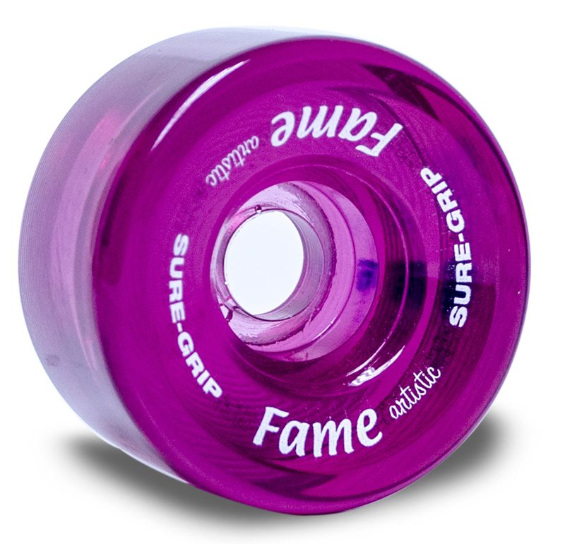 Sure Grip Fame Clear Roller Skate Wheels