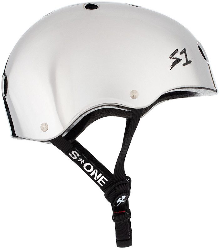 S1 Lifer Helmet Silver Mirror