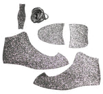 American Roller Skate Wrap Sparkle Silver