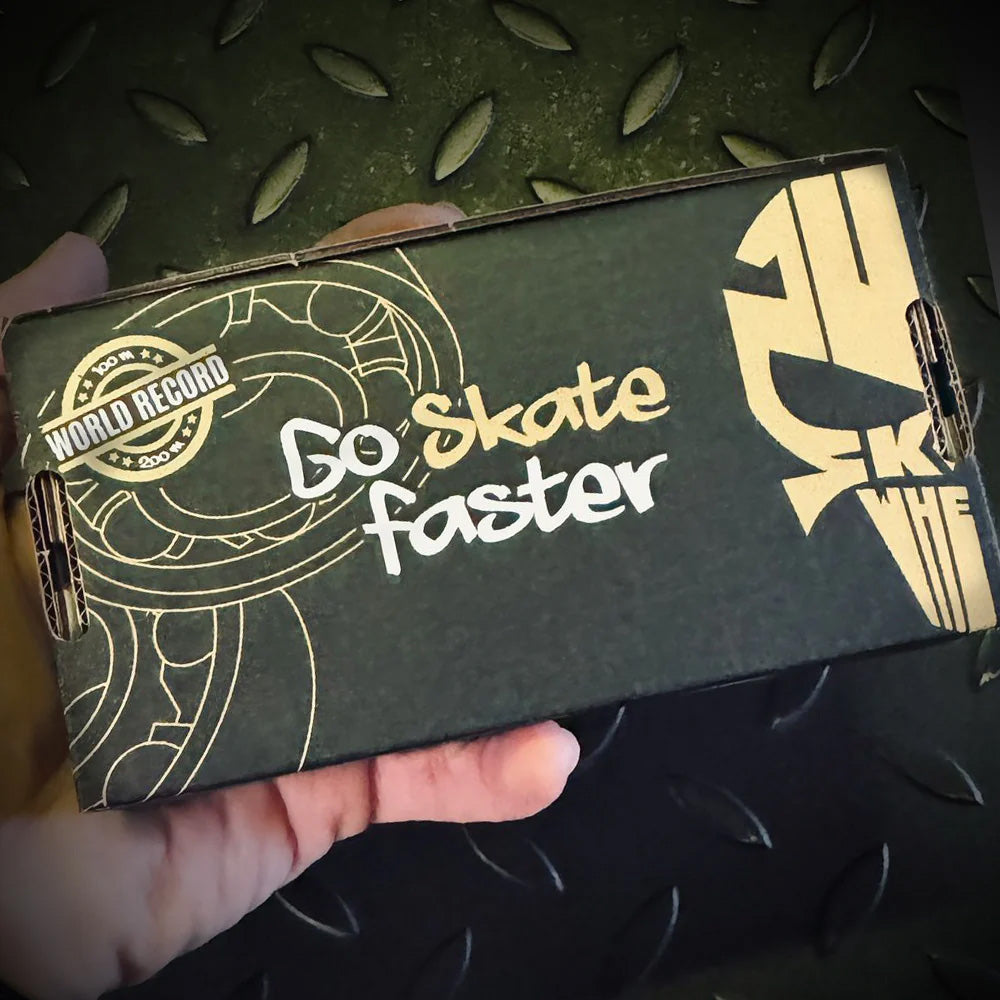 Junk Shaman Gold 6IX Ball Ceramic + Gold Titanium Bearings (16 Pack) World Record Edition