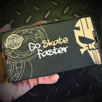 Junk Shaman Gold 6IX Ball Ceramic + Gold Titanium Bearings (16 Pack) World Record Edition - ROLLER SKATE USA