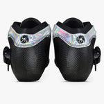 Bont BNT 195mm Inline Speed Skate Boots Silver Rainbow