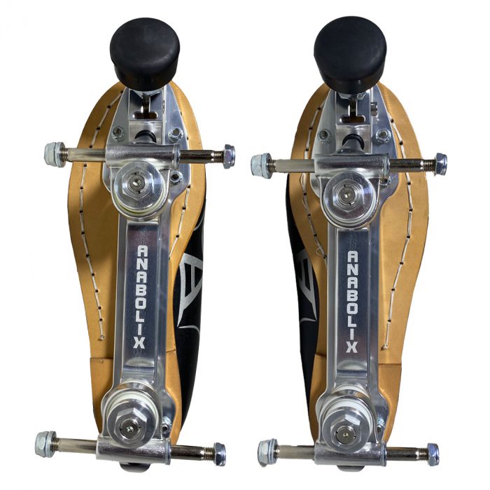 Anabolix Solleret Boots With Heir Wheels & Hubs