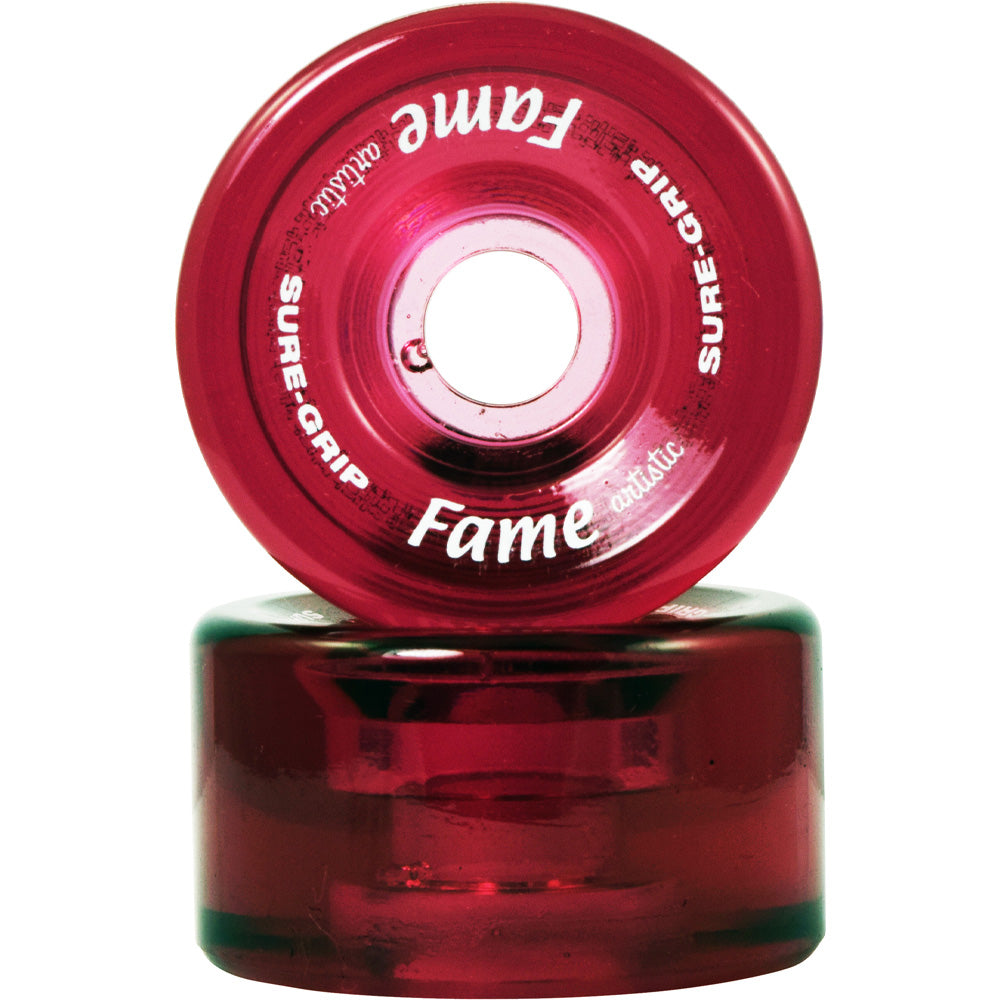 Sure Grip Fame Clear Roller Skate Wheels