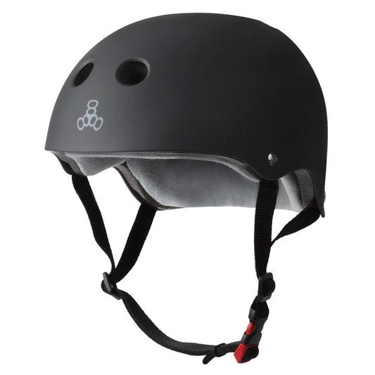 Triple 8 Certified Sweatsaver Helmet Black Matte