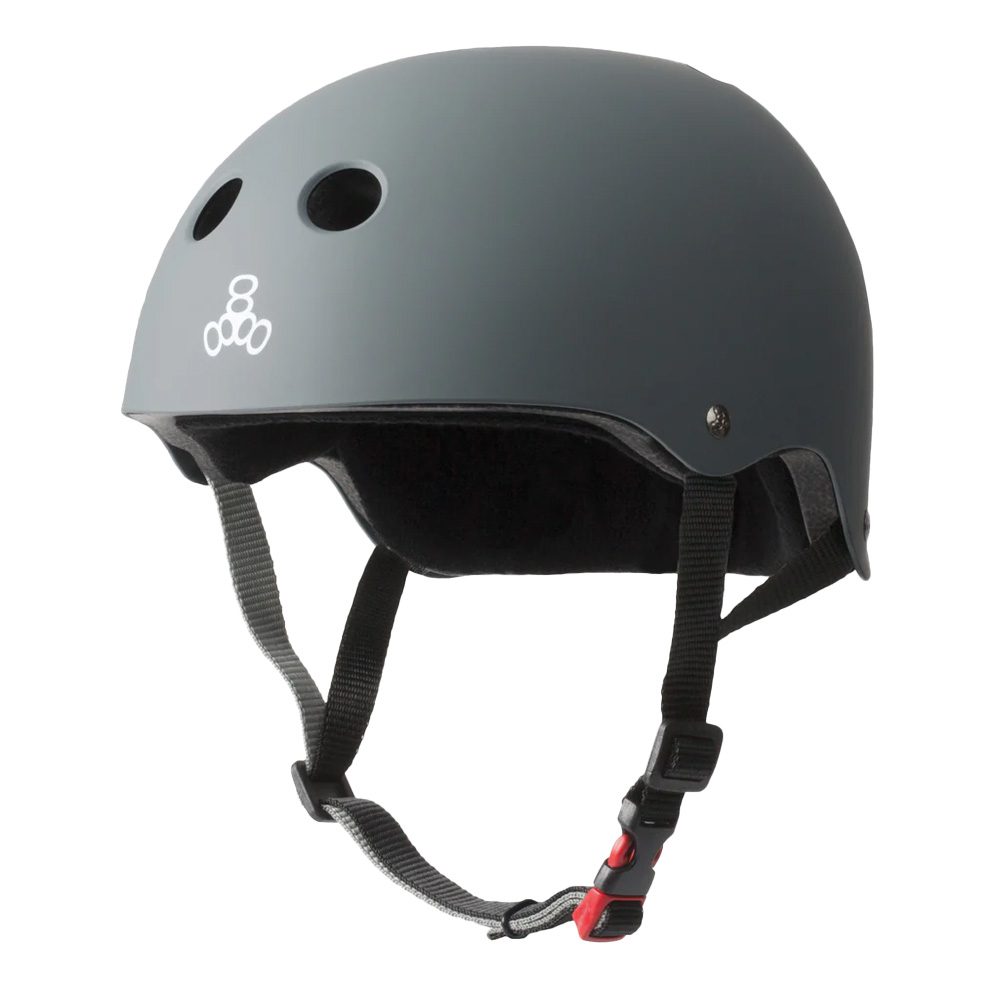 Triple 8 Certified Sweatsaver Helmet Carbon Matte