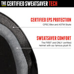 Triple 8 Certified Sweatsaver Helmet Pink Glossy