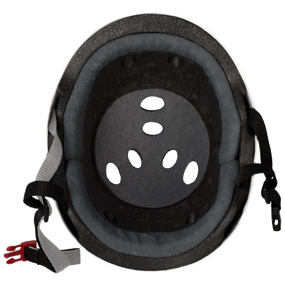 Triple 8 Certified Sweatsaver Helmet White Matte