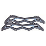 Powerslide Triple X 13.2" 4x110 Titanium/Blue 195m Frame