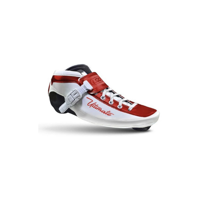LGO Ultimate White Red Skate Boot