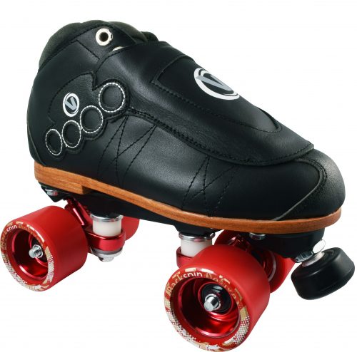 Vanilla Blackout with Remix Wheels Skate