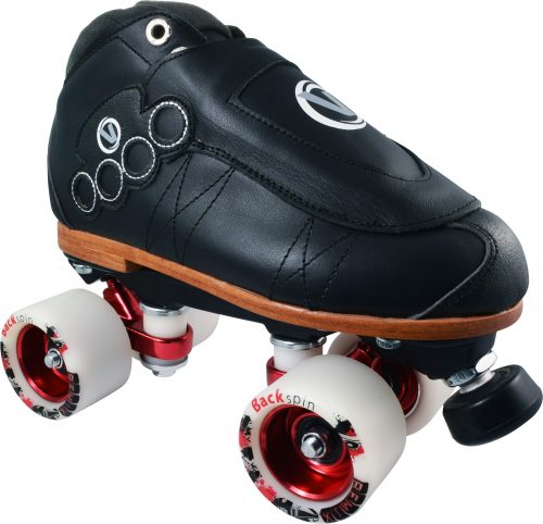 Vanilla Blackout with Remix Wheels Skate