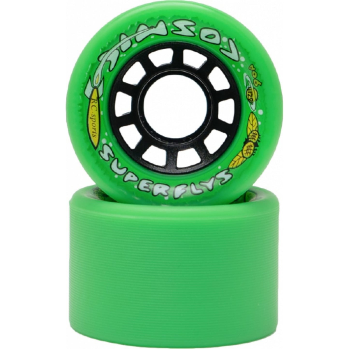 Vanilla Cosmic Speed Roller Skate Wheels - ROLLER SKATE USA