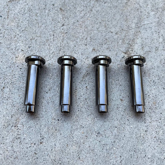 Endless Arc Silver Rocker Axles 4-pack